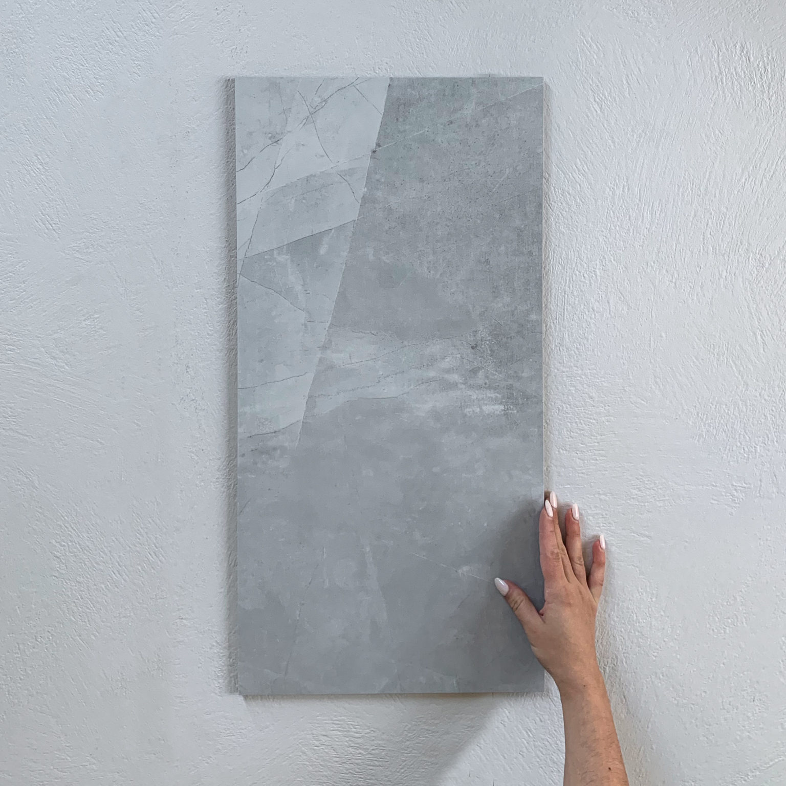 Dimensions Light Grey Polished - 300x600 - Elegance Tiles