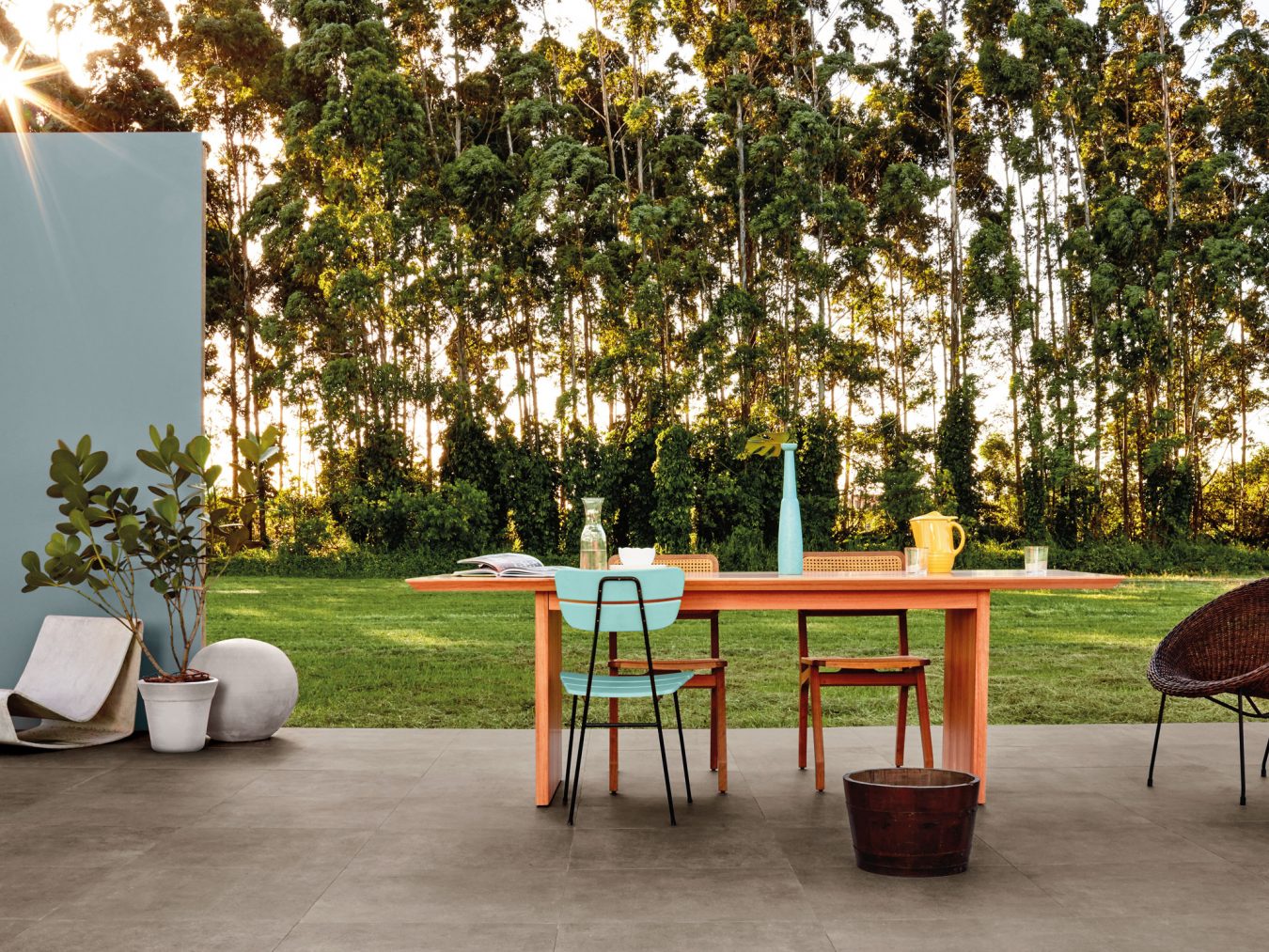 DIY Outdoor Tile Furniture Upsize Your Outside Style Elegance Tiles