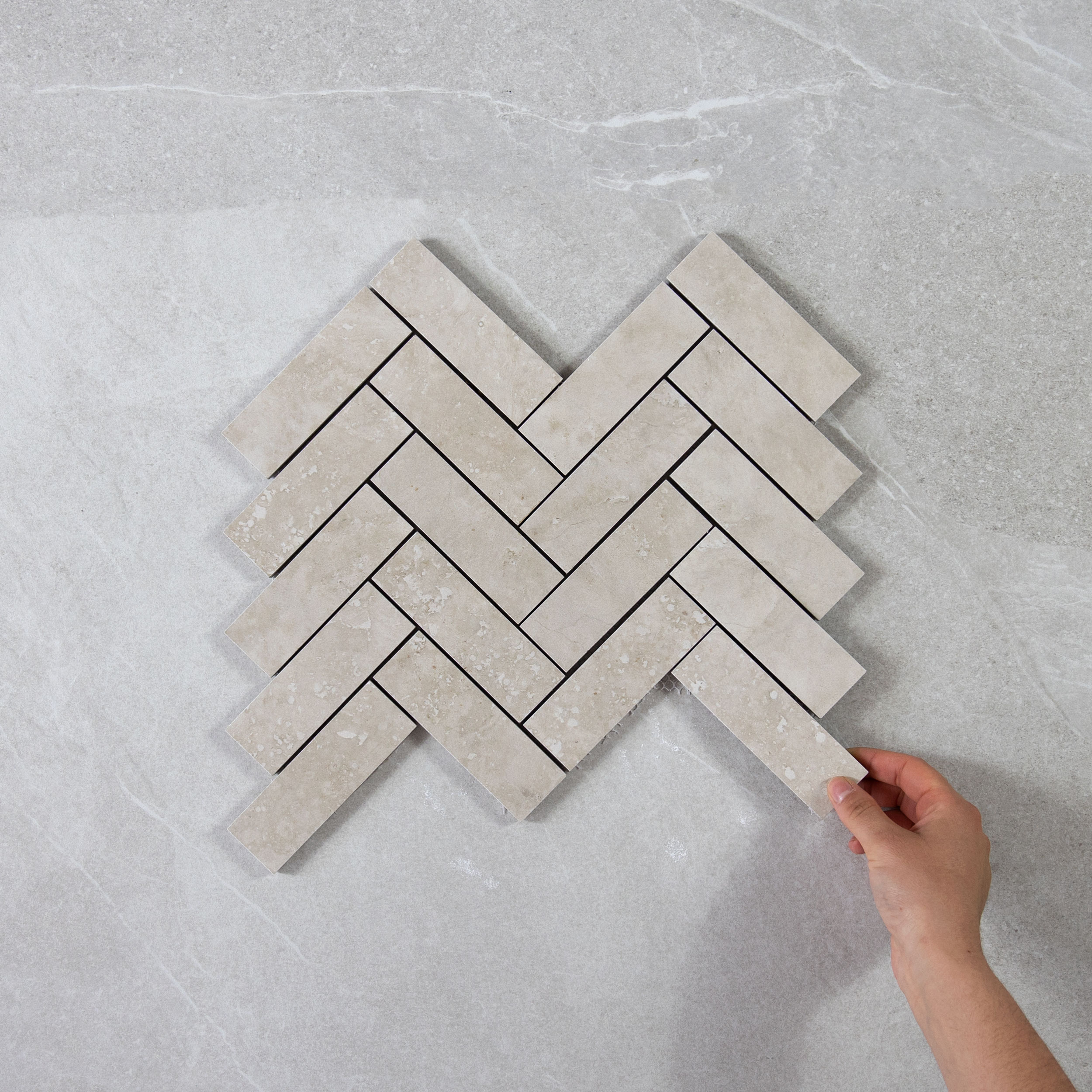 Travertine Herringbone Floor Ubicaciondepersonascdmxgobmx