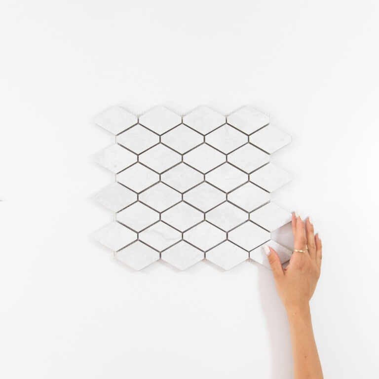 Tundra White Techgrip Hex Mosaic – 345×290